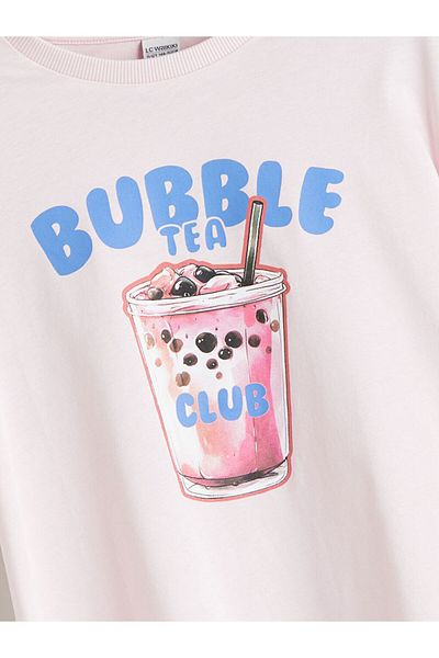 LC Waikiki New Season Crew Neck Girls' T-Shirt - S5Qc97Z4