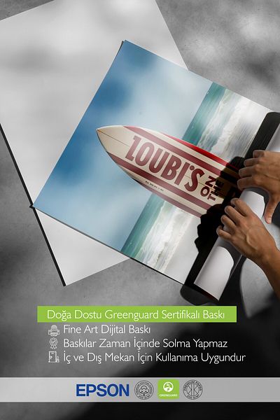 Postifull Frameless Wall Poster, Surfboard, Photo, Red Color Poster, 2025 Summer Selection, No:109514