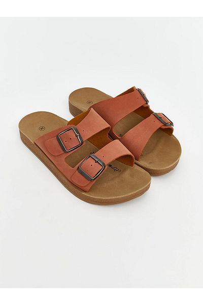 LC Waikiki Double Striped Women's Slippers