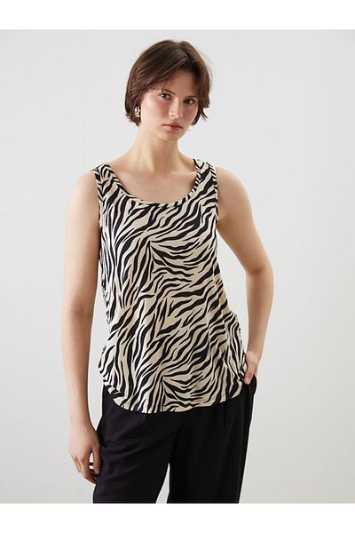 LC Waikiki U Collar Patterned Women's Athlete