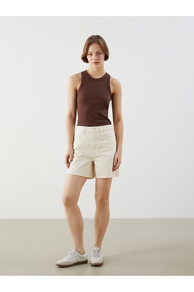 LC Waikiki Crew Neck Textured Women's Athlete