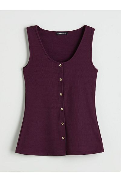 LC Waikiki Quality Parts from Celebi Store |   U Neck Textured Blouse