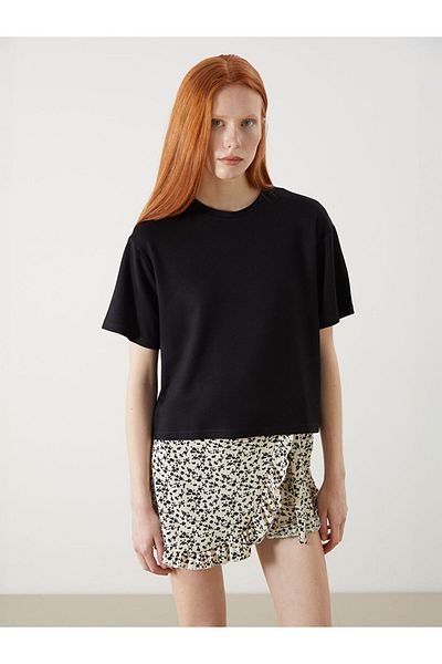 LC Waikiki Νέα σεζόν Crew Neck Γυναικείο Tisort - S5PA83Z8