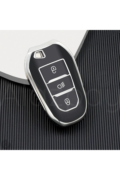 Alazpay Key Case Cover for Peugeot 2008 3008 4008 5008 208 308 408 508 Rifter...