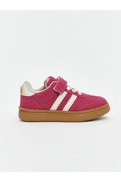 LC Waikiki Baby Girl's Sports Shoes with Laces and Velcro