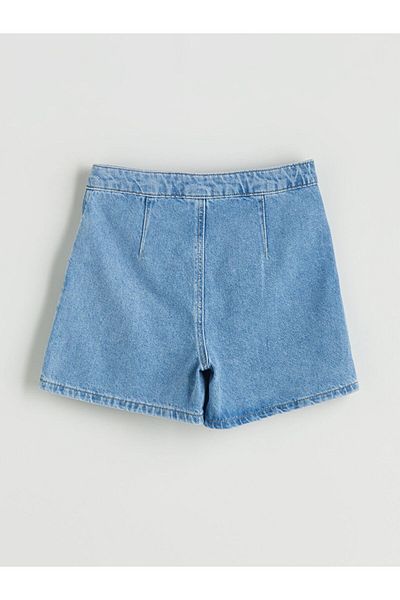 LC Waikiki New Season Kuromi Printed Girl's Jean Short Skirt - S5Pj21Z4