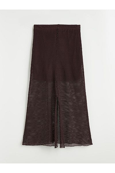 LC Waikiki New Season Openwork Skirt with Elastic Waist - S5O311Z8
