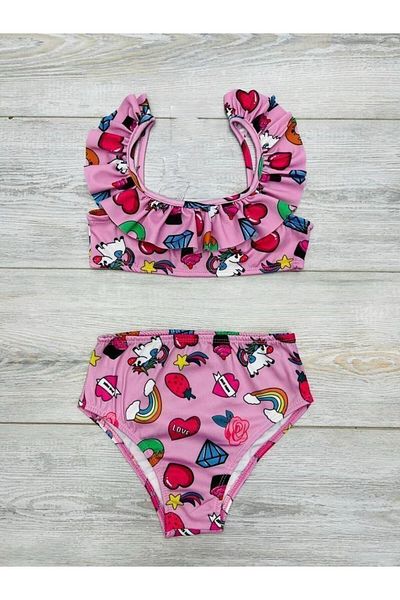 ministok Ruffled Girl's Bikini