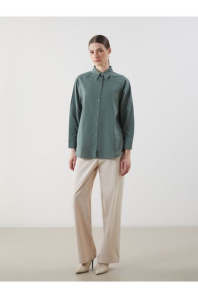 LC Waikiki Lcw Oversize Voile Women's Shirt Tunic