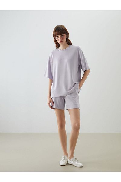 LC Waikiki Sari Crew Neck Oversize Women's T-Shirt