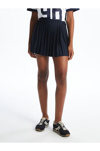 LC Waikiki New Season Elastic Waist Pleated Women's Sports Skirt - S5Qn27Z8