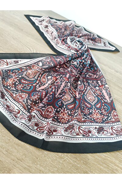 Mısırlı Etnik Desenli Pamuk Şal