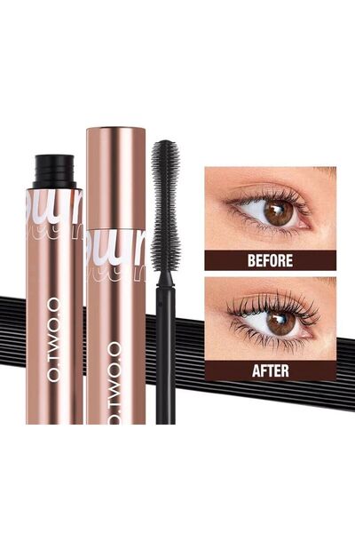 Totwoo ماسكارا D Volumising Curling Black المقاومة للماء