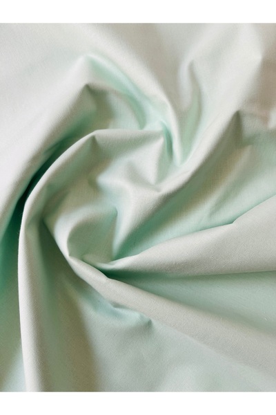 Sabaev Material textil, bumbac 100% natural latime 240 cm, Uni culoare verde ...