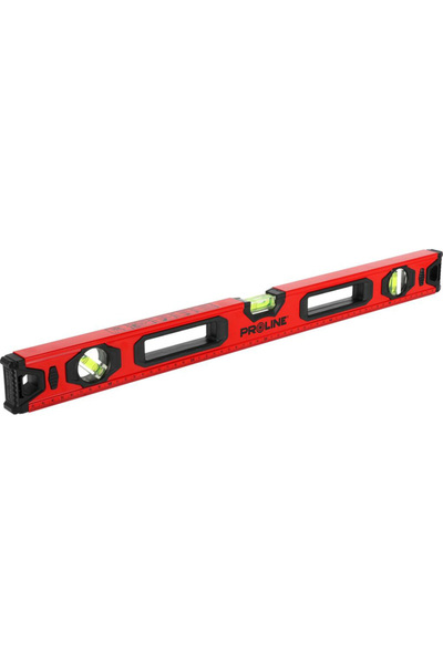 PROLINE Στάνταρ αλφάδι με λαβές / 3 φυσαλίδες - 1200 χιλιοστά