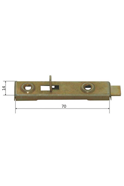 P&P Zavor Simplu Cu Scoaba Dreapta 14/70Mm