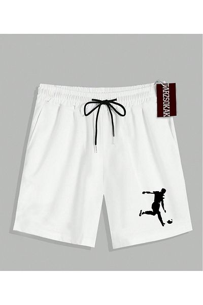Adrift Men's Unisex Combed Cotton Shorts Kod 54