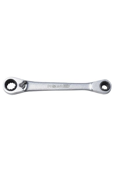 PROLINE Reversible Ratchet Ring Wrench Cr-Va 10X13X17X19Mm