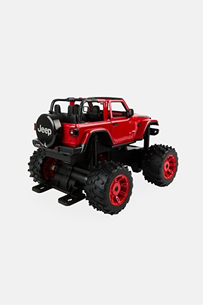 Rastar RC Scale 1/14 Jeep Wrangler Rubicon, Red