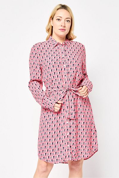Gant Women Allover Print Mini Dress, Multicolor