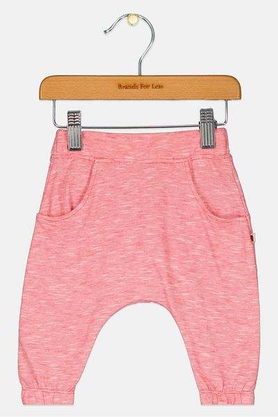 MOTHERCARE Toddlers Girl Embroidered Jogger Pants, Pink