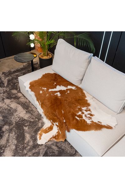LUXUSKIN Swanky calfskin - brown