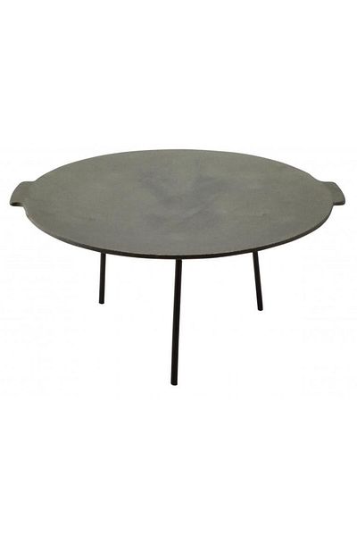 Perfect Home Disc Pentru Gratar, Fonta, Cu Picioare, 45x23 Cm,