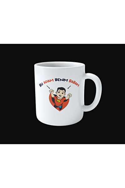 EYS Tasarım This Guy Is My Dad Super Mug Cup Gift