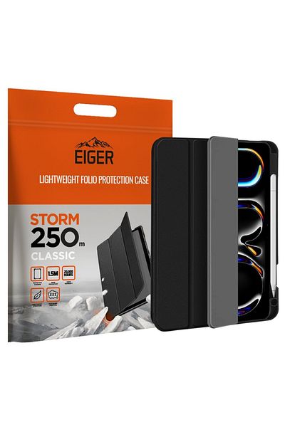 EIGER Case Storm 250m Classic iPad Pro 11 (2024) Black