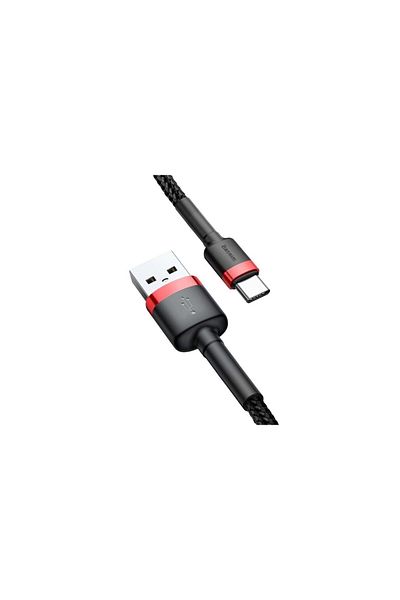 Baseus Cable Type-c Cafule Series, Qc 3.0, 2a, 3m, Black
