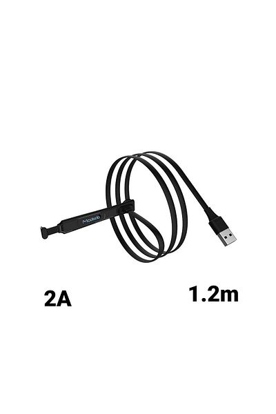 Mcdodo Cablu Lightning Thor Series Gaming Black (2A, 1.2m)