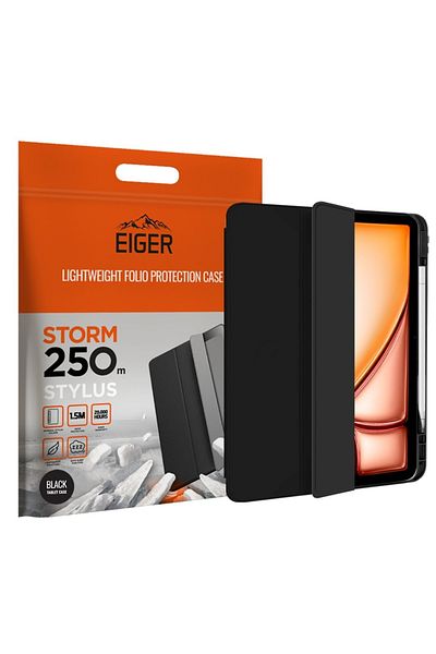 EIGER Case Storm 250m Stylus iPad Air 13 (2024) Black