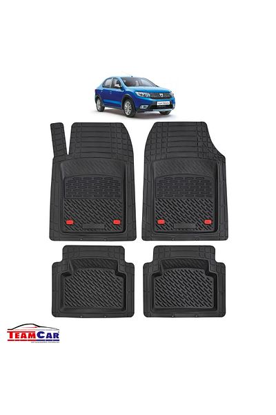TEAMCAR ® Covorașe auto tip tavă compatibile cu Dacia Logan Stepway (2016–2020)