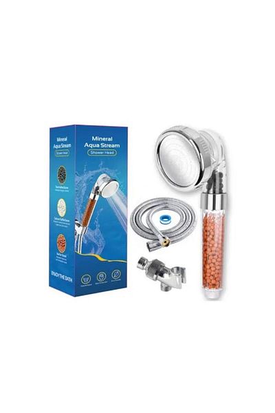 OEM Filtered Ionic Shower Head with High Pressure and 3 Settings