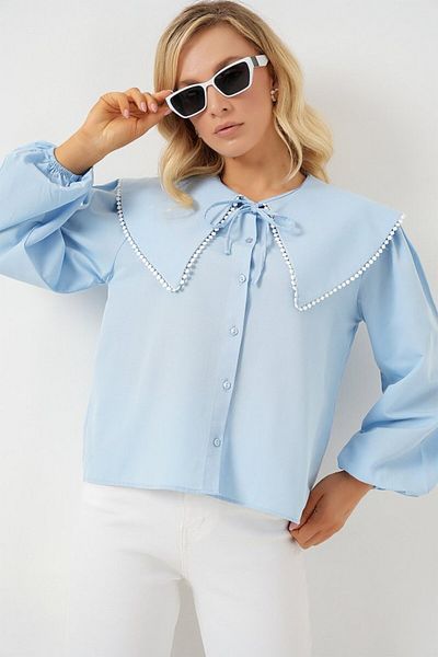 MODAVERA Baby Collar Shirt 20314 - Blue