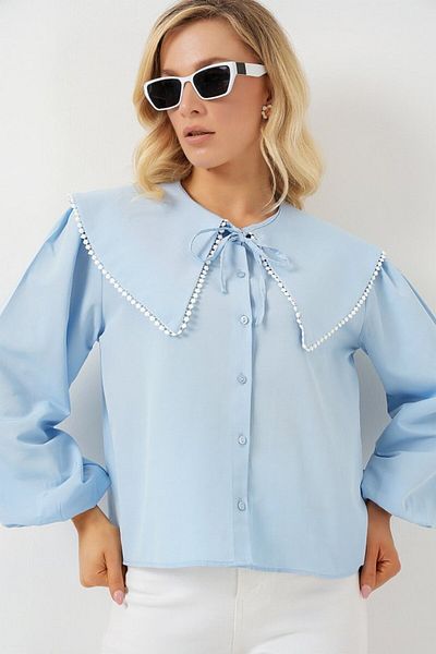 MODAVERA Baby Collar Shirt 20314 - Blue