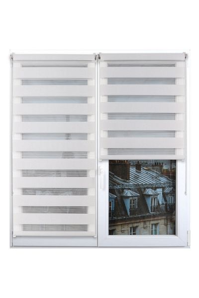 Luance Zebra Day-Night Roller Blinds 90 x 180cm