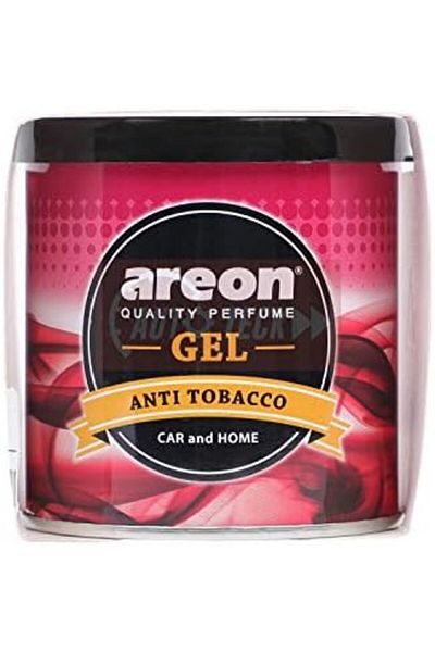 Areon Auto Pearl Aeron Anti Tobacco Gel Air Freshener for Car, 8g
