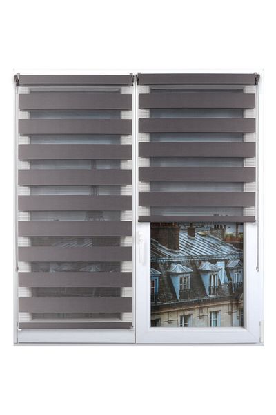 Luance Zebra Day-Night Roller Blinds 90 x 180cm