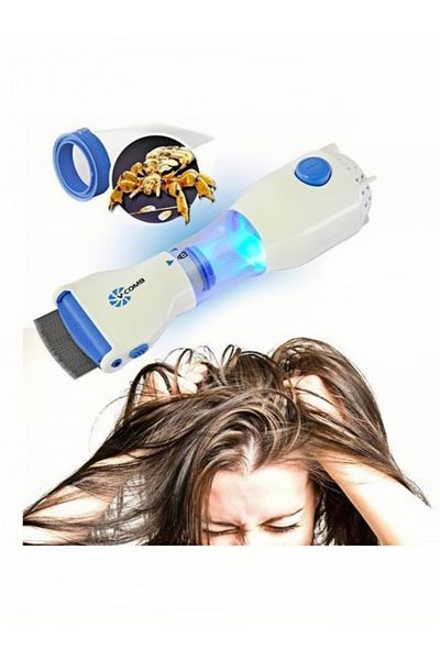 Yelajoy V Comb Electric Hair Lice Comb Vacuum,Effective Head for and Pets Get