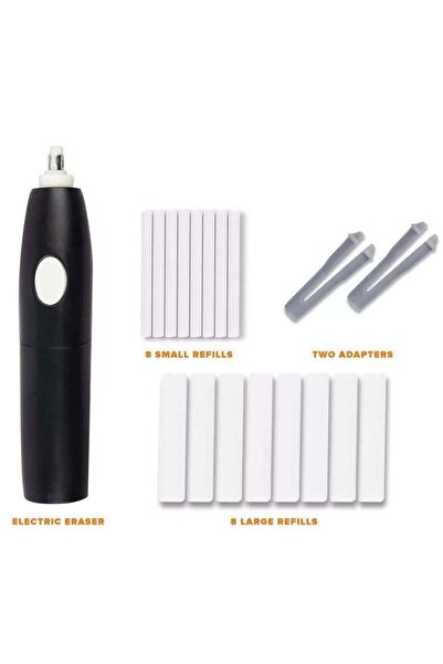 Genel Markalar Pilli Silgi 16 Yedekli Electric Eraser
