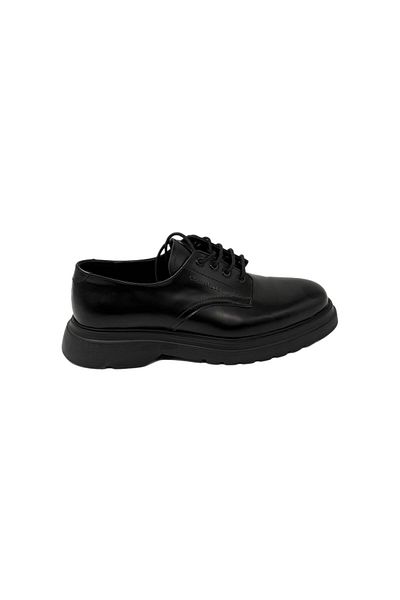 CLASS WOOD 0917 Stylish High Sole Classic Shoes Black Patent Leather