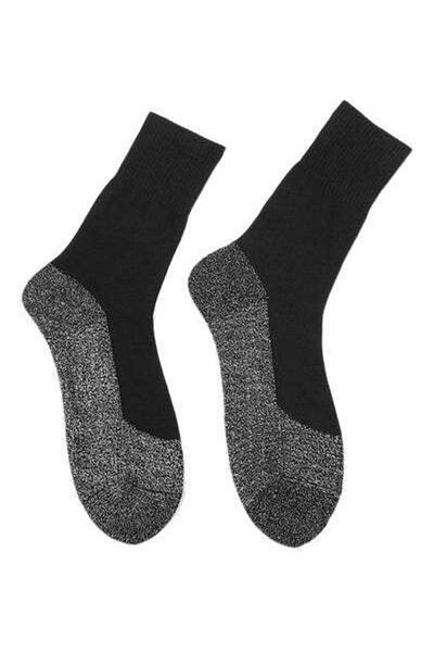 HALAMODO Cotton Warm Thermal Long Ski Socks