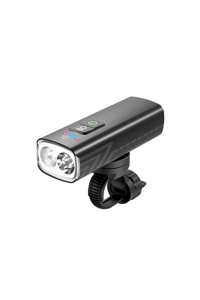 Sofia Concept Sofia CONCEPT® Professional Headlight for Bicycle/Scooter, 2000Lm, 4500MAh, 200 Meters, Aluminum
