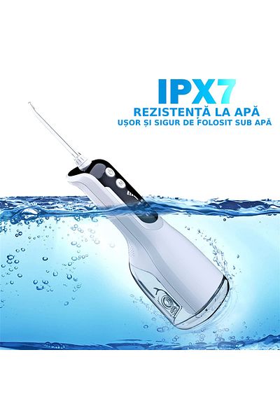 Sofia Concept Professional Oral Irrigator for Mouthwash, Sofia CONCEPT®, 5 Speeds, IPX7, 2200mAh, 330 ML, White