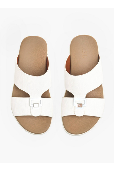 LBL by Shoexpress Boys Metal Accent Slip-On Arabic Sandals
