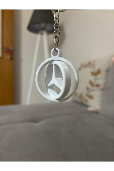 weARSwe Mercedes Benz Brand Moving Keychain