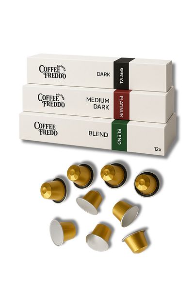 OKAVANGO Nespresso Compatible Capsule Coffee Introduction Set of 30