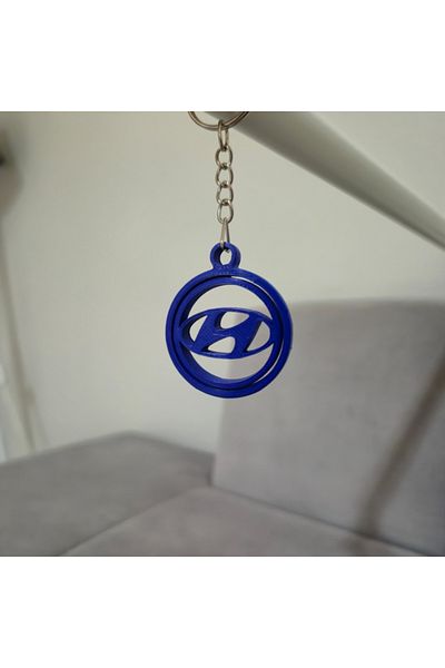 weARSwe Hyundai Brand Moving Keychain