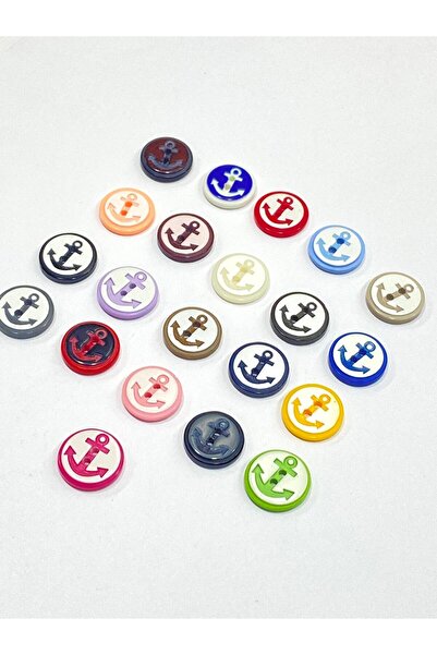 karantuhafiye Κουμπί μωρού / Μοντέλο άγκυρας 1 / 10 τεμάχια / Σαξ 1